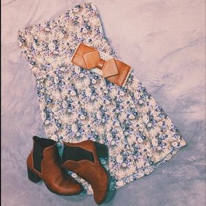 Cute strapless dress